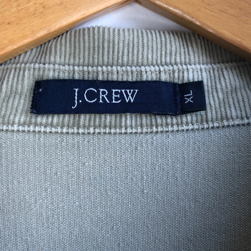 J. Crew Men's Olive Corduroy Jacket